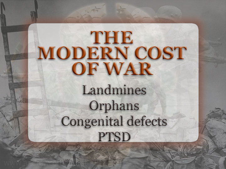 The modern cost of war